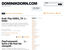 Tablet Screenshot of dominikdorn.com